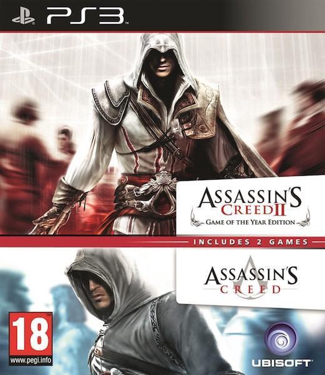 Assassins Creed 1 & 2 Compilation (BBFC) /PS3 - Ubisoft