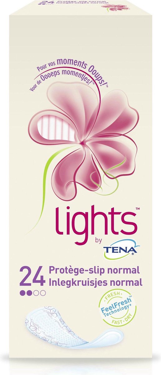 lights by TENA protège-slips Normal 24 pcs | bol.com