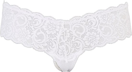 Cottelli Collection – Spannende Kanten Rio String met Bloemen ...