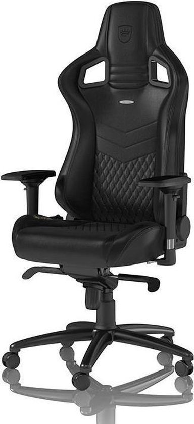 Noblechairs EPIC Real Leather (zwart)