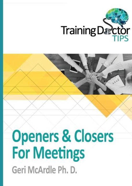 Trainingdoctor Tips- Openers & Closers For Meetings - cover