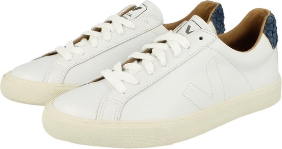 Veja ESPLAR TILAPIA ER021268 - schoenen-sneakers - Vrouwen - wit/blauw -  maat 36 | bol.com