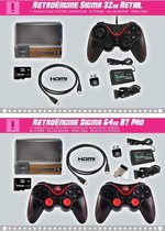 RetroEngine Retro Game console met 37 emulatoren en mediaplayer