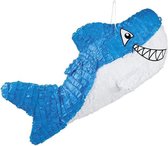 Pinata blauwe haai 60 cm