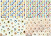 2x Kartonblokken met Animals en Bloemen - Om 80 prachtige kaarten of ander creatief project te maken