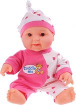 Toi-toys Babypop Baby Cute Cuddle Me 22 Cm Roze