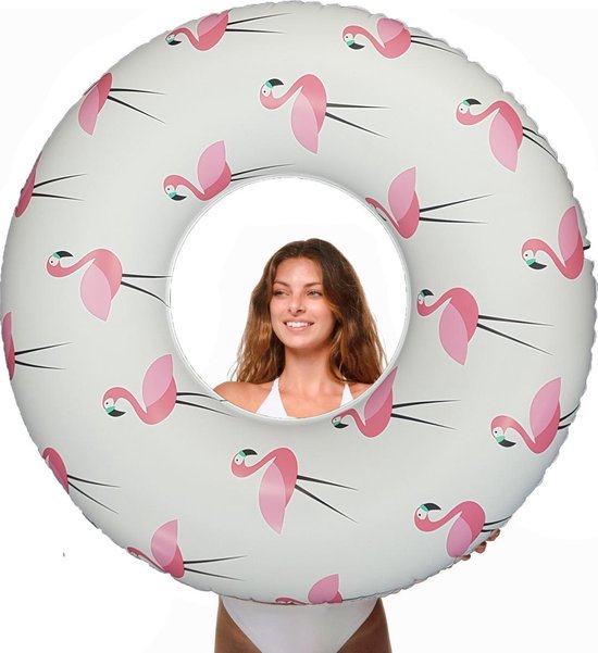 Opblaasbare Zwemband / Zwemring Flamingo Opdruk voor Kinderen bol.com