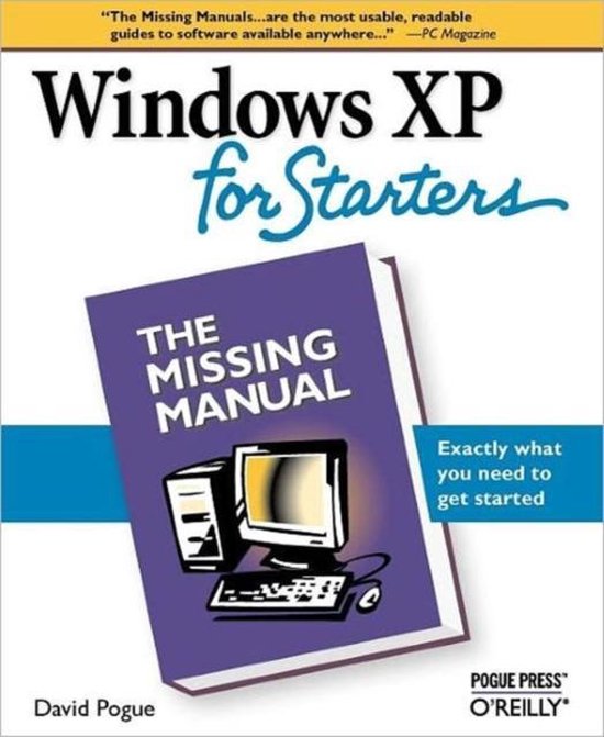 Windows XP for Starters: The Missing Manual - cover