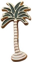 Palmboom broche