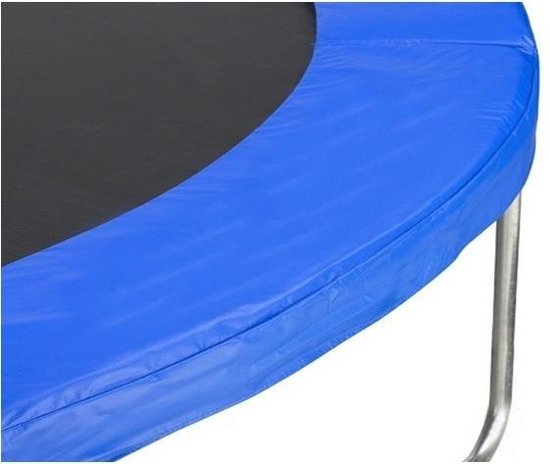bol.com | Trampoline rand universeel 300 – 305 cm rond (10FT) blauw  beschermrand randkussen...