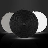 Tochtband | 2x 3 Meter - 6mm x 9mm | Zelfklevend | Slicone | Raam | Deur | Hous | Auto | Weatherstrip | Wind Blokkerend | Tochtstopper | Tochtstrip | Wit