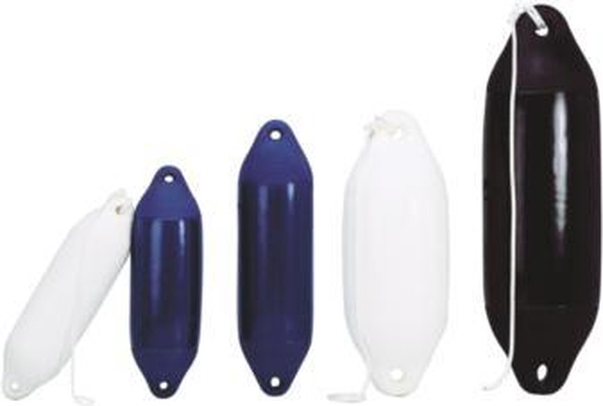Plastimo Prestaties Zonder Opblazen Met Touw Fender Blauw 13 x 50 cm