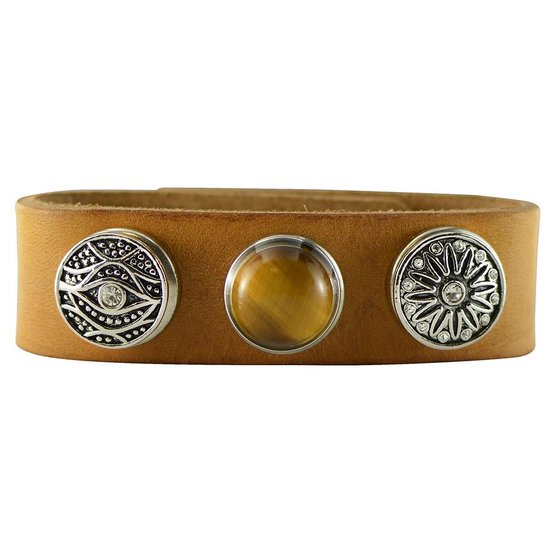 Quiges - Drukknoop 18mm Horoscoop Steenbok - EBCM259