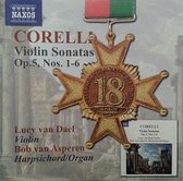 1-CD CORELLI - VIOLIN SONATES OPUS 5 NOS 1-6 - LUCY VAN DAEL / BOB VAN ASPEREN