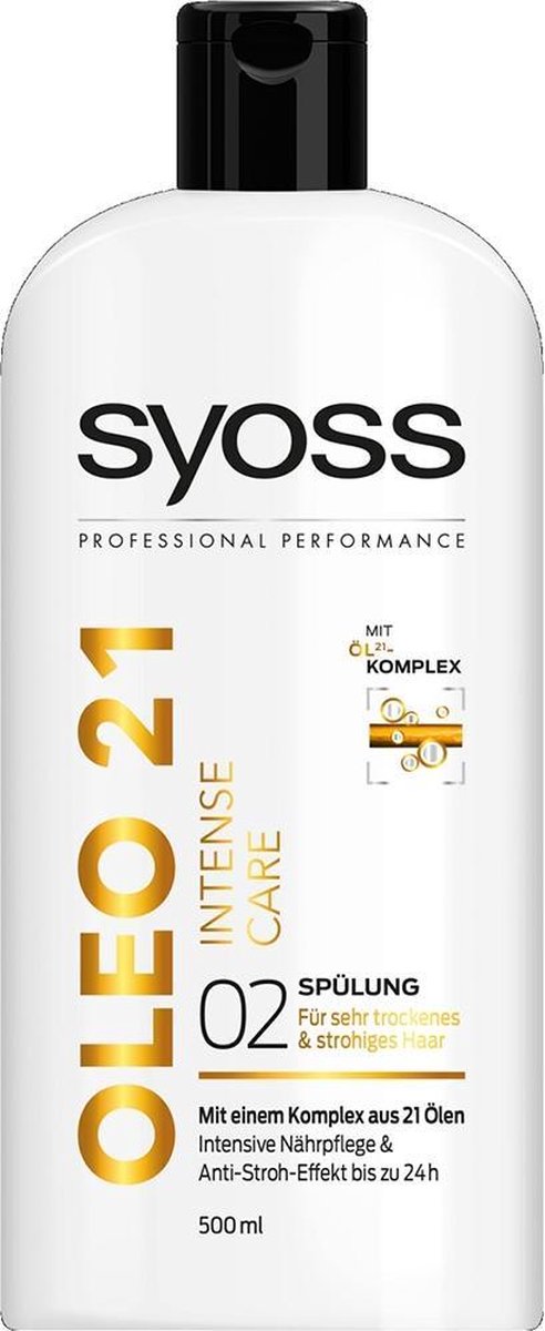 Bol Com Syoss Conditioner Oleo Intense 500 Ml