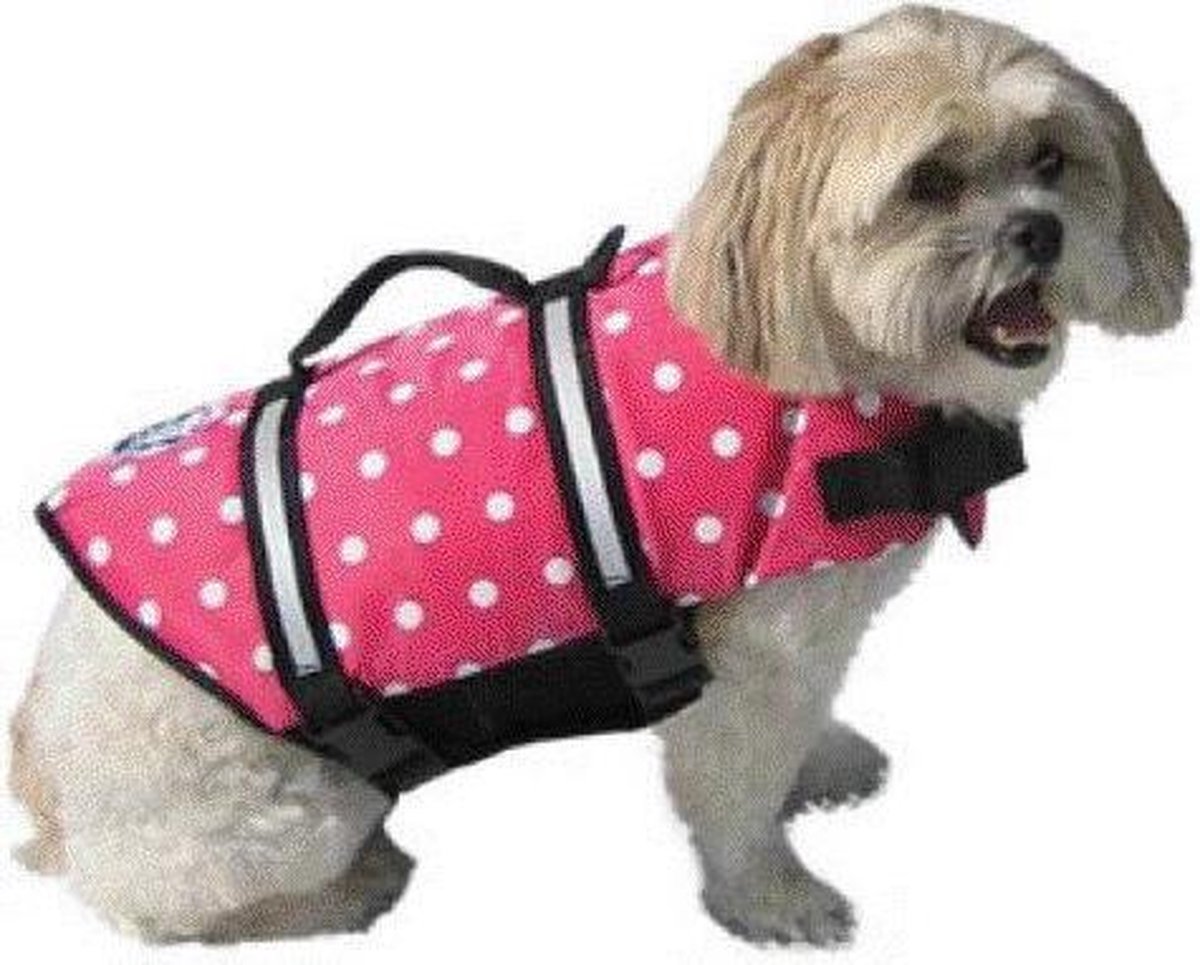 zwemvest Paws Aboard Pet Life Jacket, maat s kleur pink