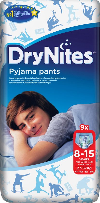 DryNites® 8-15 jongen 10 stuks | bol.com