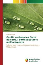 Cordia verbenacea (erva baleeira)