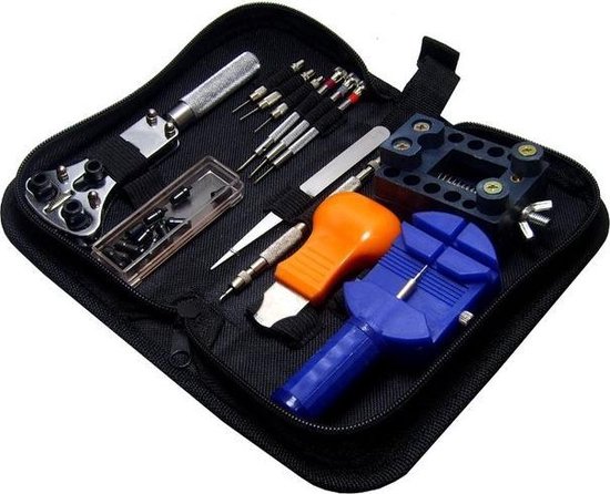 Professionele horloge gereedschap set 24 delig watch tool kit | bol.com