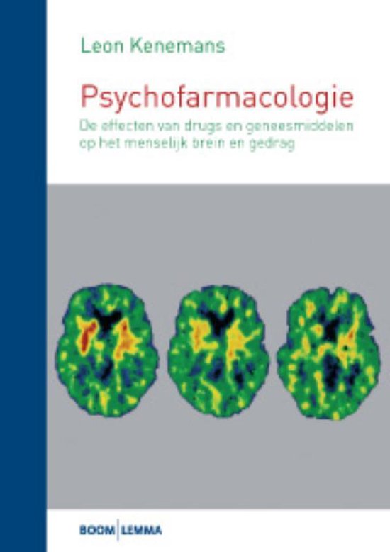 Cover van het boek 'Psychofarmacologie'