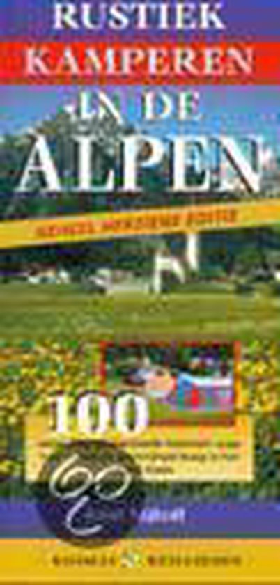 Cover van het boek 'Rustiek kamperen in de Alpen'