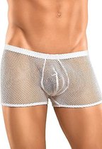 Peek-A-Buns Visnet Short - Wit L/XL