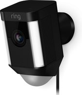 Ring Spotlight Cam Plug-in - Beveiligingscamera - Bedraad - Zwart