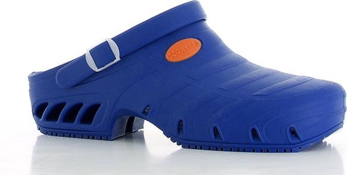 OXYPAS STUDIUM : Autoclaveerbare OK-klompen met antislipzool Blauw