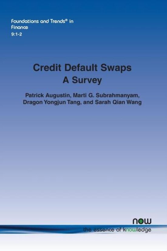 Foundations And Trends In Finance Credit Default Swaps Patrick Foundations and trends in finance credit default swaps patrick