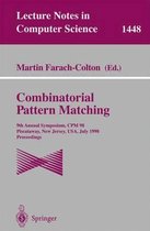 Combinatorial Pattern Matching