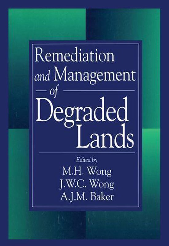 Remediation and Management of Degraded Lands - cover