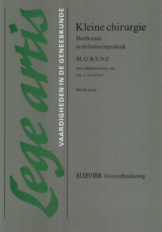 Cover van het boek 'Kleine chirurgie / druk 3'