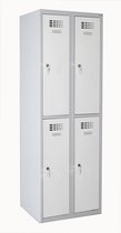 Lockerkast 4 stuks Sus 322 W