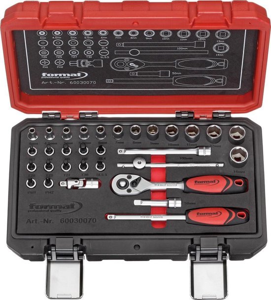 KS Tools 911.0625 1/4 Socket Set 25 Pcs