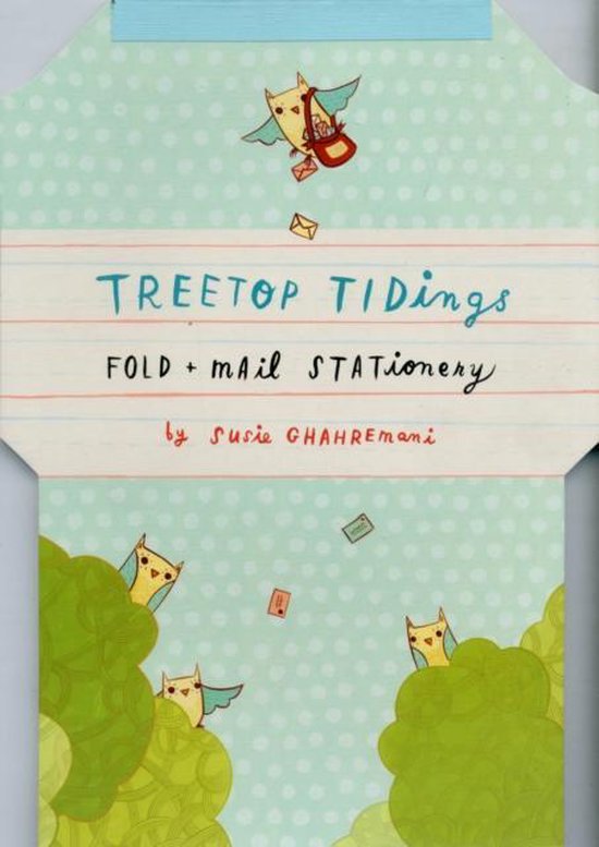 Treetop Tidings Fold and Mail Stationery