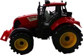 Jonotoys Tractor Farm Truck 23 Cm Rood