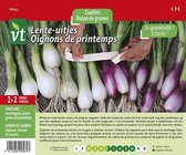 Zaadlint Lente-Uitjes - Witte en rode lente-uitjes om jong te oogsten