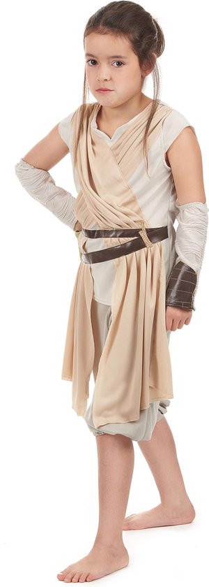 Manifesteren heilige Boren Star Wars VII Rey Deluxe - Kostuum Kind - Maat 116/122 - Carnavalskleding |  bol.com