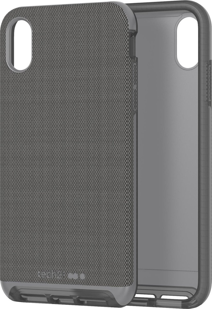 Tech21 Evo Luxe iPhone Xs Max - grey fabric