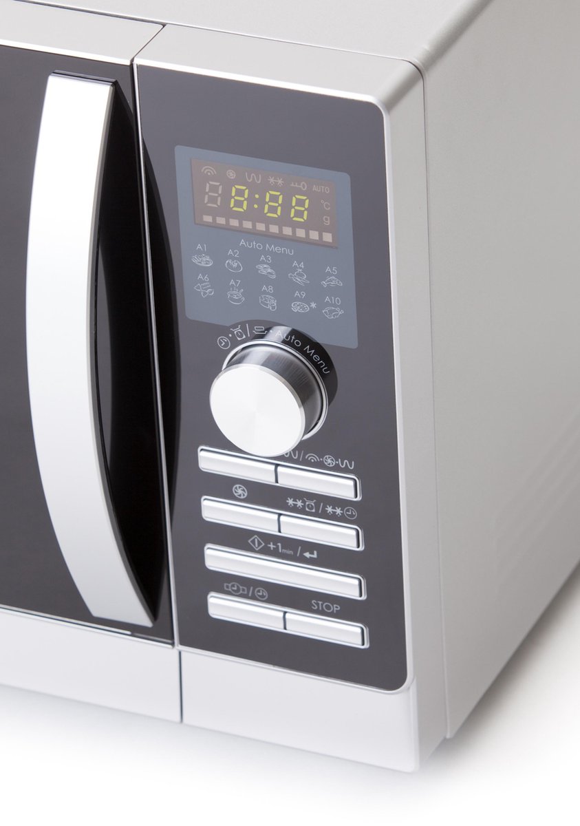 Sharp R843INW - Combi-magnetron - zilver — afbeelding 4