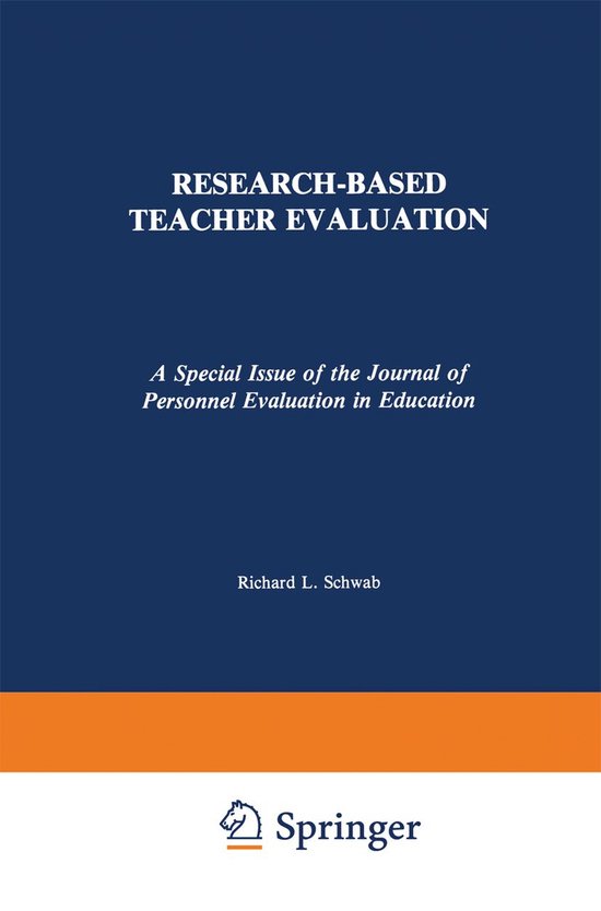 Research-Based Teacher Evaluation - cover