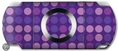 Wrapstar Skin Purple Dots PSP Slim + PSP Lite