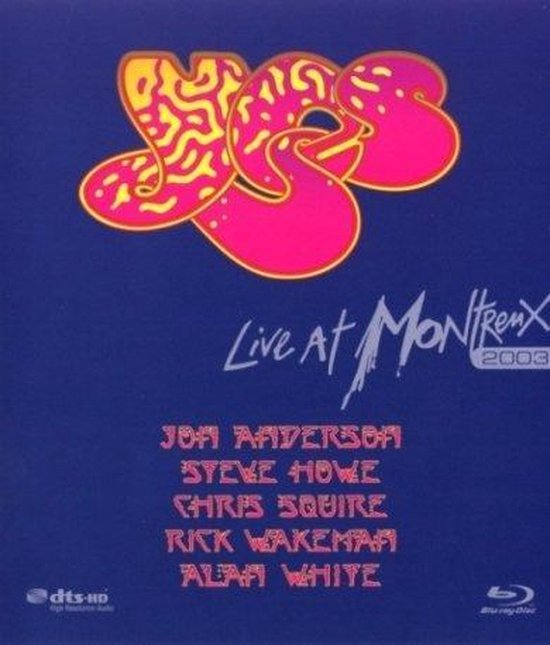 Cover van de film 'Yes - Live At Montreux 2004'