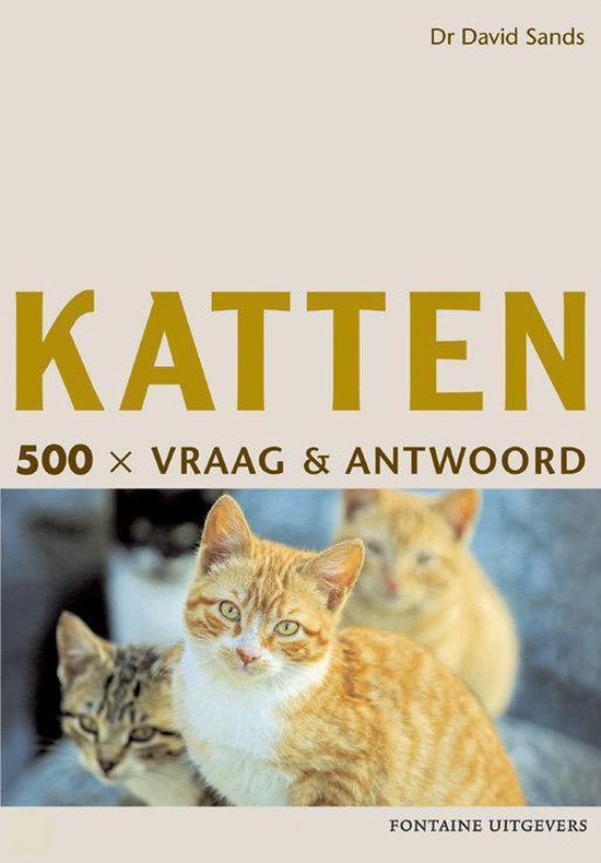 9789059561557 - Katten 500 Vragen Beantwoord