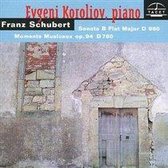 Schubert: Sonata B Flat Major D960, Moments Musica