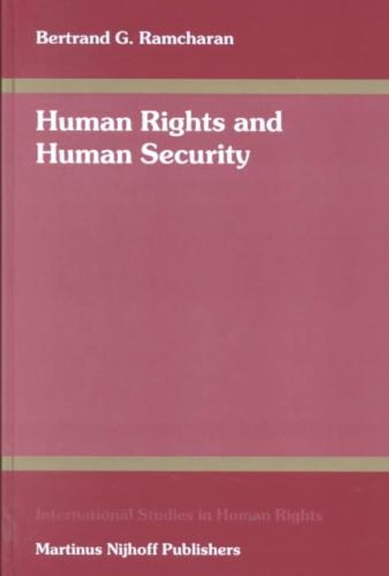 Human Rights And Human Security - cover