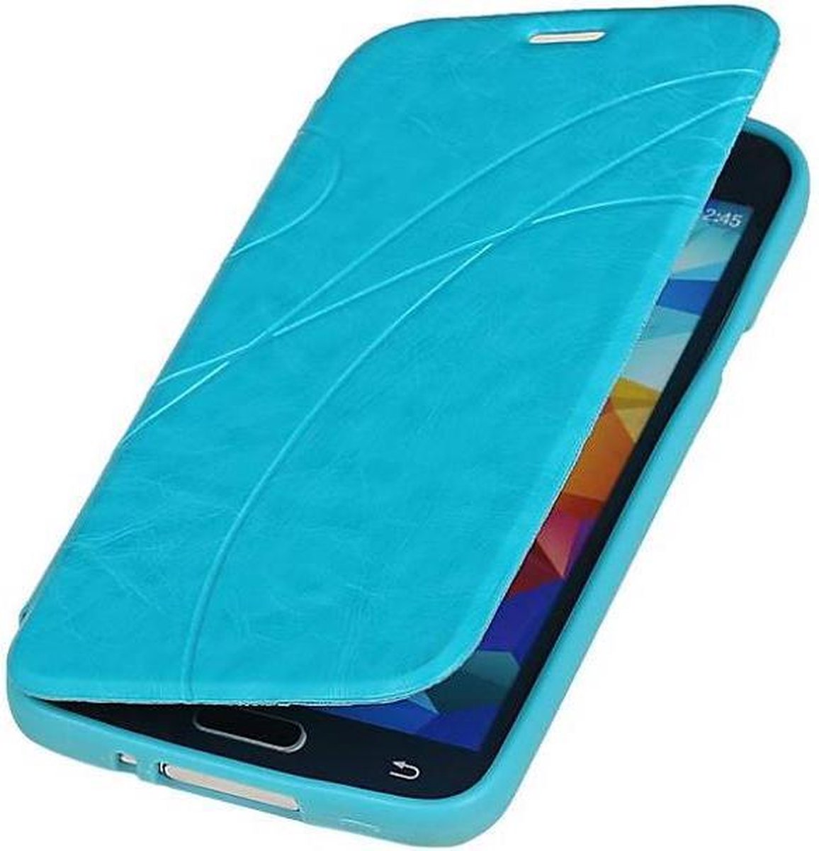 Easy Booktype hoesje Geschikt voor Samsung Galaxy A5 Turquoise