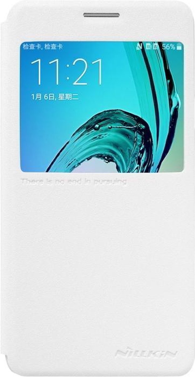 Nillkin Sparkle S-View Book Case Samsung Galaxy A3 (2016) - Wit