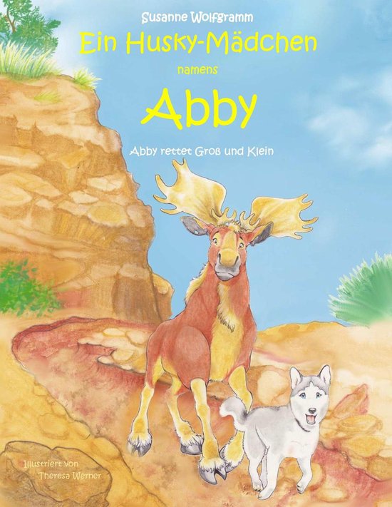 Ein Husky-Mädchen namens Abby - cover