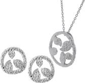 Orphelia  SET-6023 - Ketting(en) met oorbel(len) - Zilver 925 - 42+3 cm